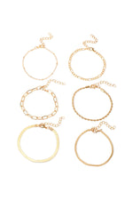 Load image into Gallery viewer, Gold Bracelet Set
