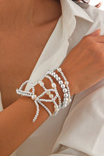 Load image into Gallery viewer, Pearl Bow Bracelet Set
