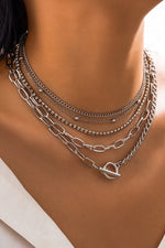 Load image into Gallery viewer, 5 Piece Layer Necklace Set
