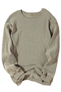 Corded Tunic Sweatshirt