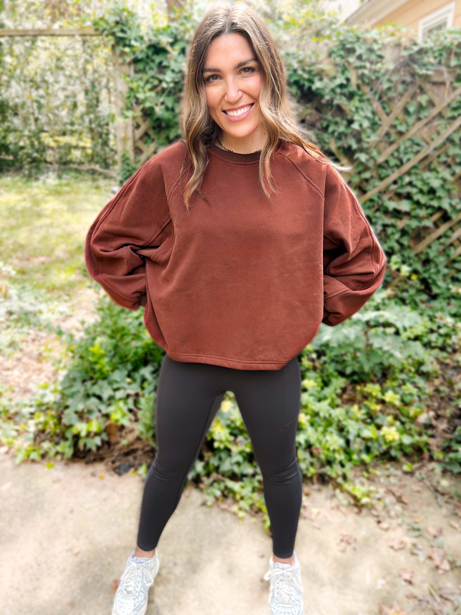 Madeline Midi Balloon Sleeve Sweater