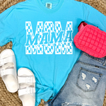 Load image into Gallery viewer, MOM Checkered Graphic Tees
