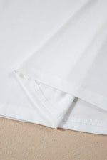 Load image into Gallery viewer, White Rainbow Striped Tee + Shorts Set

