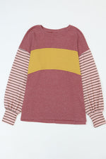 Load image into Gallery viewer, Colorblock Striped Top

