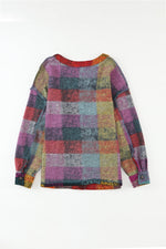 Load image into Gallery viewer, Rainbow Checkered Shacket
