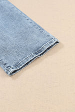 Load image into Gallery viewer, Delilah High Waist Frayed Hem Destructed Slim Jeans

