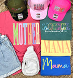 Load image into Gallery viewer, Mama Mystery Colorful Graphic Tees
