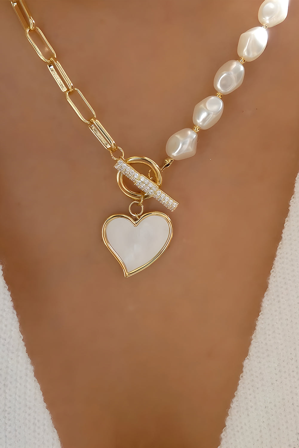 Gold Heart Necklace