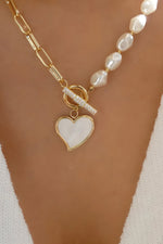 Load image into Gallery viewer, Gold Heart Necklace
