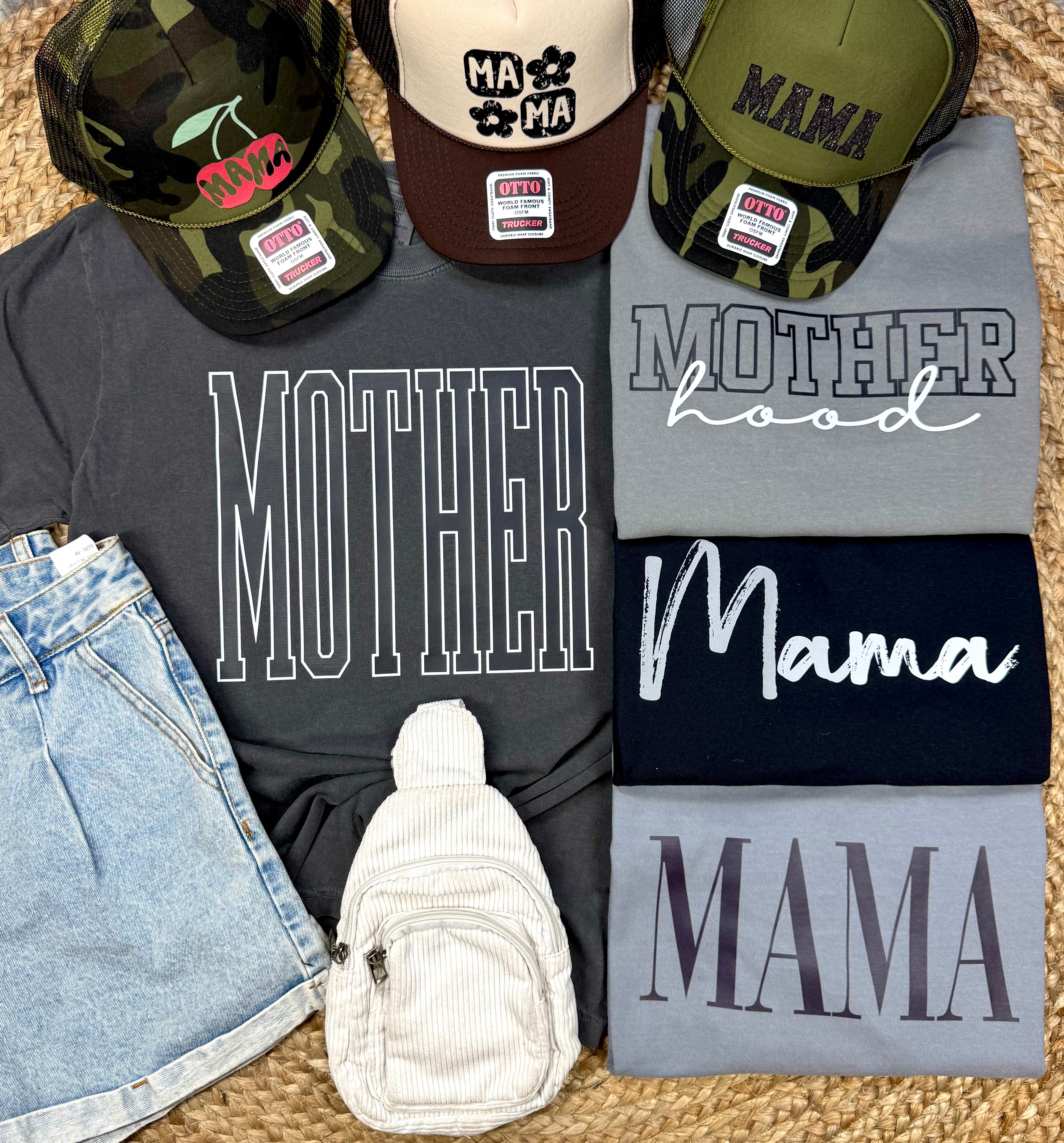 Mama Muted Graphic Tees
