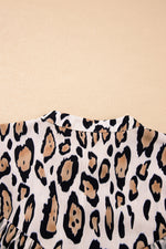 Load image into Gallery viewer, Oversized Leopard Blouse
