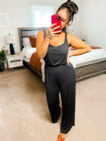 Load image into Gallery viewer, Shay Square Neck Modal Jumpsuit - Girl Code Couture
