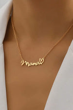 Load image into Gallery viewer, Gold Mama Necklace
