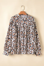 Load image into Gallery viewer, Oversized Leopard Blouse
