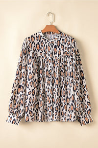 Oversized Leopard Blouse