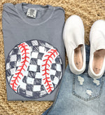Load image into Gallery viewer, Checkered Ball Graphic Tees
