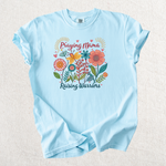 Load image into Gallery viewer, Praying Mama Raising Warriors Graphic Tee
