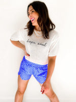 Load image into Gallery viewer, Cheyenne Athleisure Checkered Shorts - Girl Code Couture
