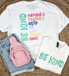 Be Kind Graphic Tees - Adult & Youth