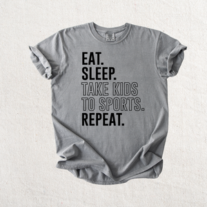 Eat Sleep Take Kids Graphic Tee