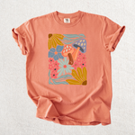 Load image into Gallery viewer, Floral Mushroom Graphic Tee
