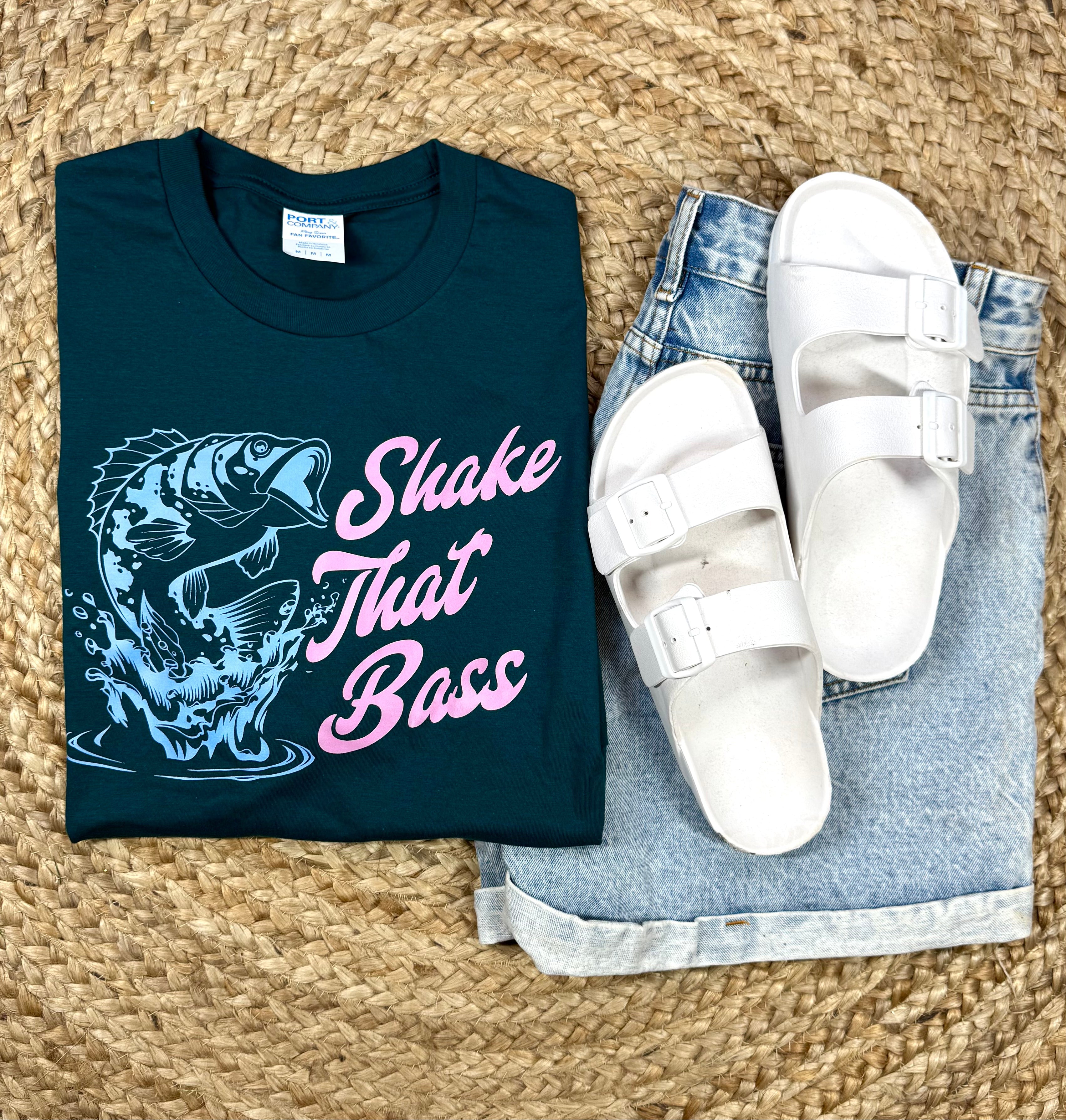 Shake that Bass Graphic Tee -- RTS