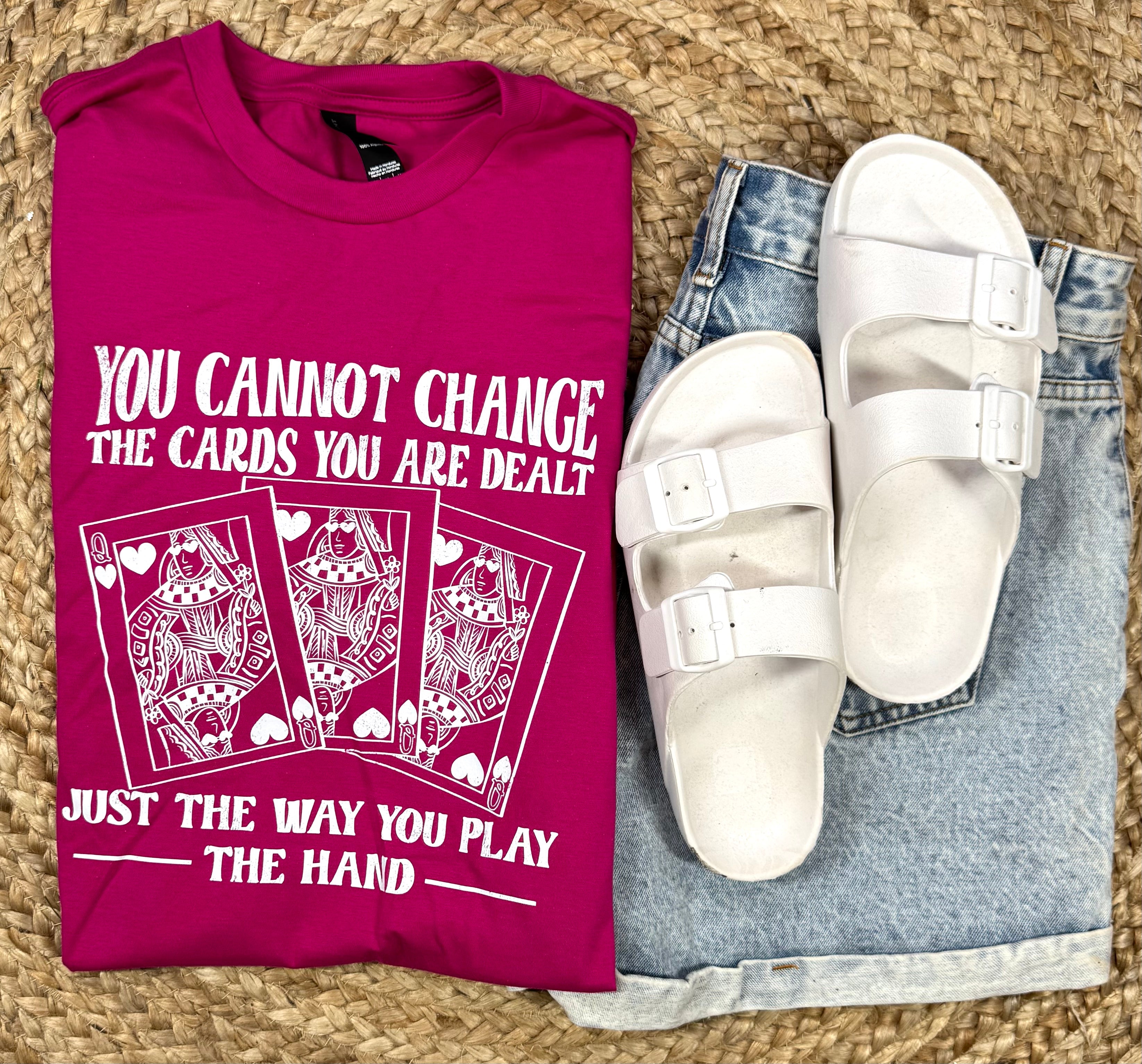 Change the Cards Graphic Tee-- RTS