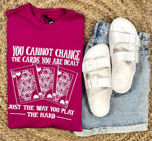 Change the Cards Graphic Tee-- RTS