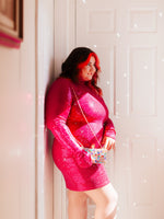 Load image into Gallery viewer, Tinslee Twinkle Thumbhole Dress - Girl Code Couture
