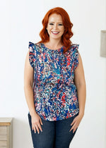 Load image into Gallery viewer, Floral Boho Babydoll Top
