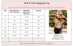 Load image into Gallery viewer, Mila Mesh &amp; Velvet Mockneck Top - Girl Code Couture

