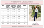 Load image into Gallery viewer, PRE - ORDER Palmer Pocketed Suck &amp; Tuck Leggings - 5/27 - Girl Code Couture

