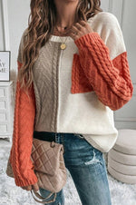 Load image into Gallery viewer, Aubreigh Cable Knit Sweater
