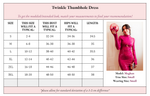 Load image into Gallery viewer, Tinslee Twinkle Thumbhole Dress - Girl Code Couture
