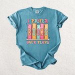 Load image into Gallery viewer, I Prefer Books over People Graphic Tee
