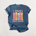 Load image into Gallery viewer, I Prefer Books over People Graphic Tee
