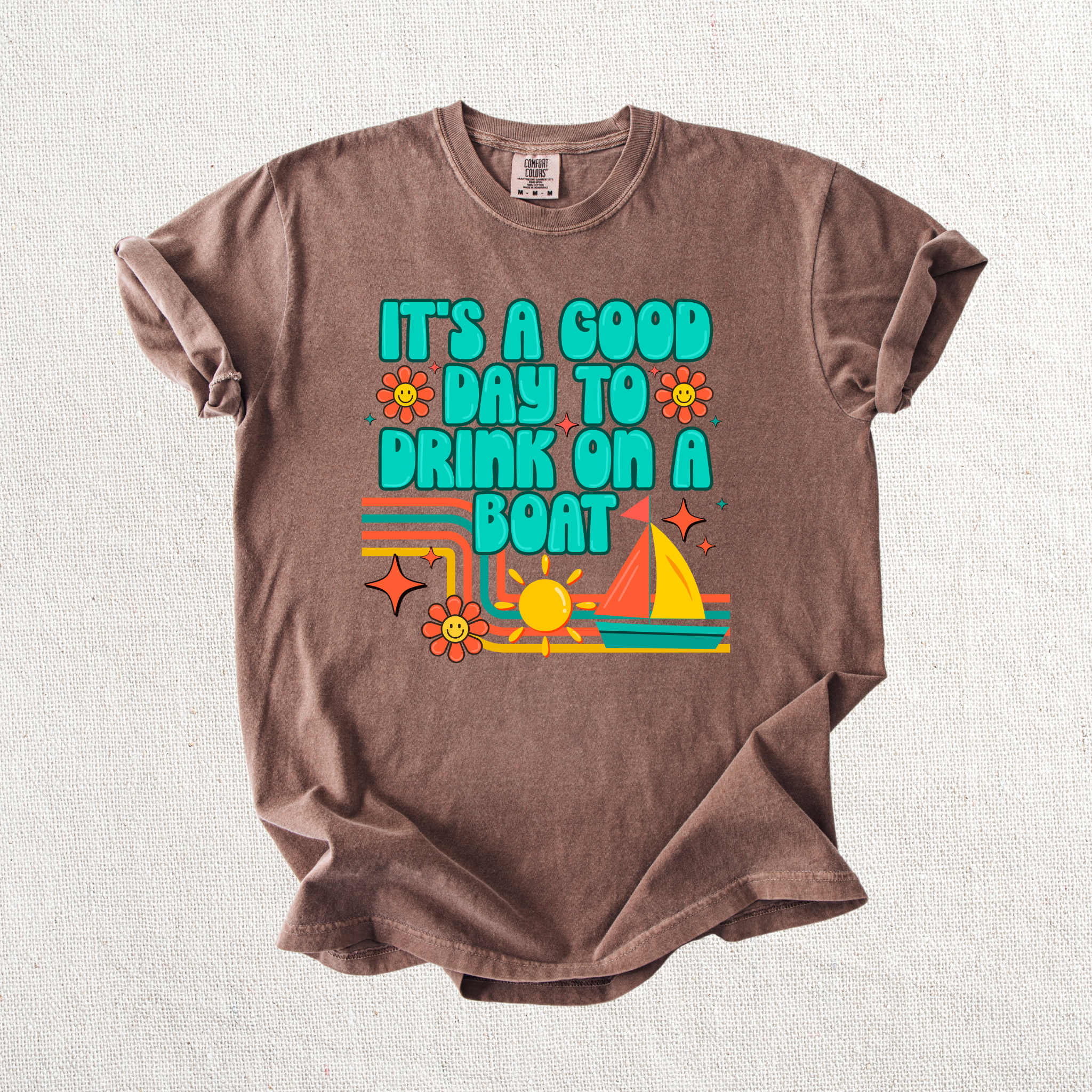 Good day to Drink on a Boat Graphic Tee
