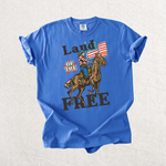 Load image into Gallery viewer, Land of the Free Graphic Tee
