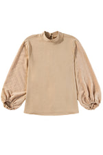 Load image into Gallery viewer, Swiss Dot Balloon Sleeve Blouse
