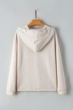 Load image into Gallery viewer, Neutral Henley Hoodie
