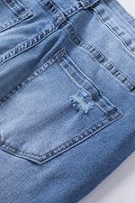 Load image into Gallery viewer, Ella High Waist Destructed Skinny Jeans
