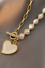 Load image into Gallery viewer, Gold Heart Necklace
