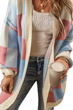 Load image into Gallery viewer, Rainbow Colorblock Cardigan
