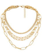 Load image into Gallery viewer, Chain Necklace Stack - Girl Code Couture
