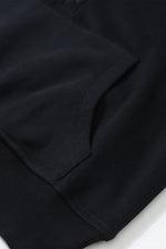 Load image into Gallery viewer, Half Zip Thumbhole Sleeve Sweatshirt
