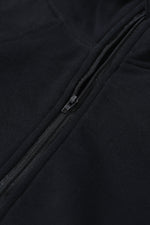 Load image into Gallery viewer, Half Zip Thumbhole Sleeve Sweatshirt
