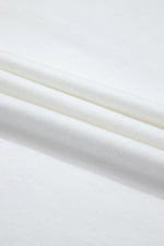 Load image into Gallery viewer, White Rainbow Striped Tee + Shorts Set
