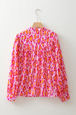 Load image into Gallery viewer, Oversized Leopard Blouse

