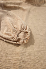 Load image into Gallery viewer, Swiss Dot Balloon Sleeve Blouse
