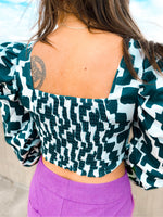 Load image into Gallery viewer, Zola Zip Up Crop Top - Girl Code Couture
